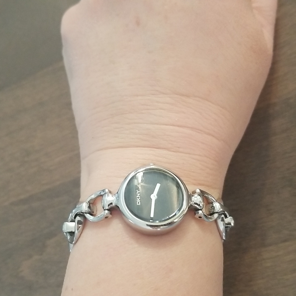DKNY stainless steel watch